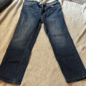 Free People Cropped Straight Leg Jean, 29